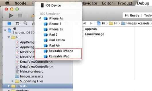 Xcode iPhone 6