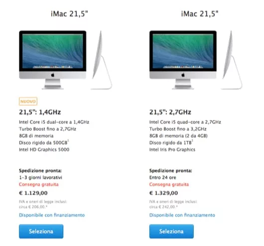 Apple introduce un nuovo iMac più economico 1 iMac economico
