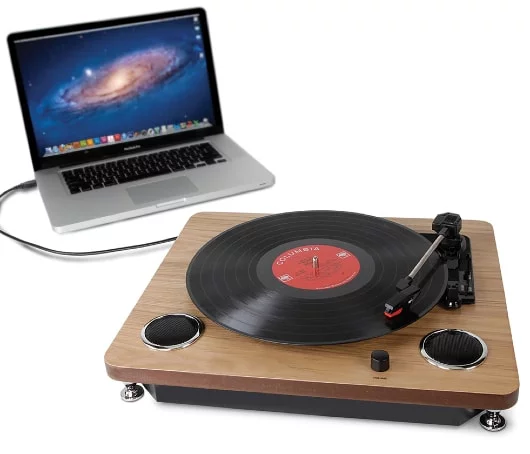 LP to Mp3 Turntable, per portare i vinili nel Mac 1 LP to Mp3 Turntable