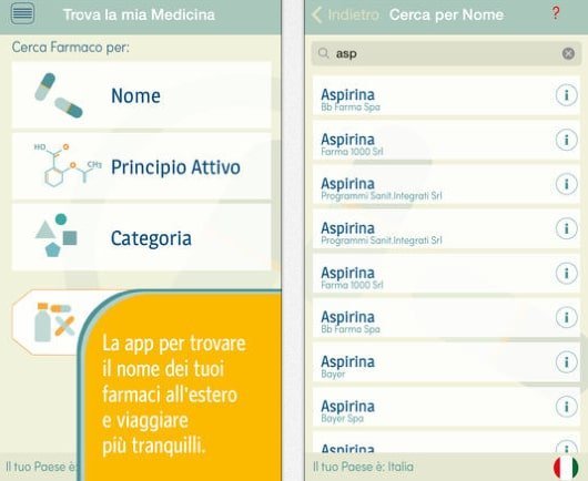 Trova la mia medicina