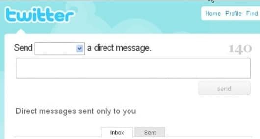 Twitter DM