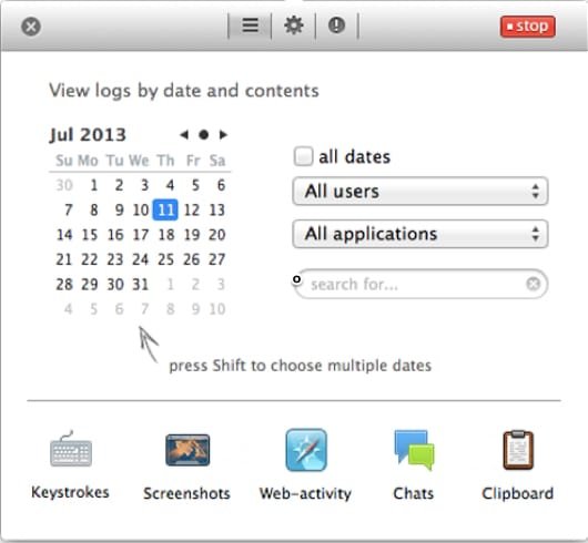 Elite Keylogger Pro, un'app per registrare tutto ciò che si digita nel Mac 1 Elite Keylogger Pro