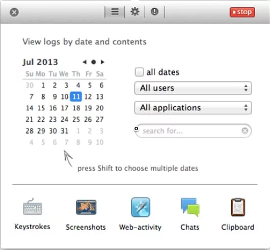 Elite Keylogger Pro, un'app per registrare tutto ciò che si digita nel Mac 1 Elite Keylogger Pro