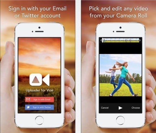 Uploader for Vine