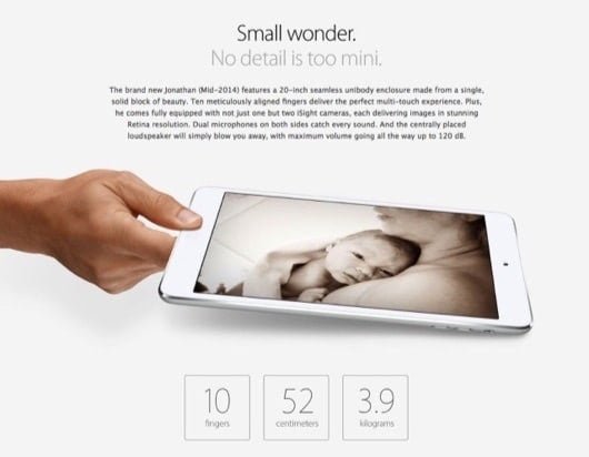 bambino iPad