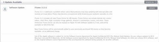 iTunes 11.3.1
