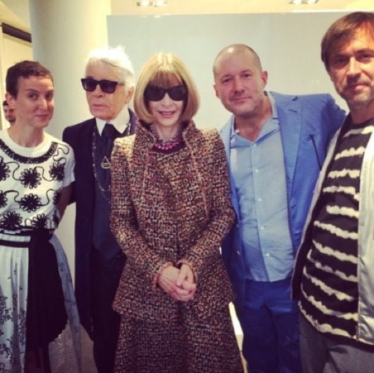 Anna Wintour Jony Ive