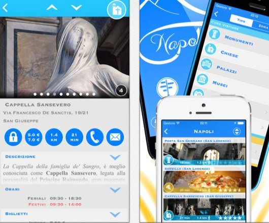 Napoli Tour, un'app che aiuta a scoprire le bellezze della città 1 Napoli Tour
