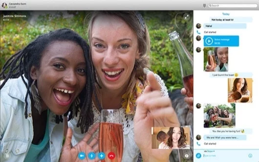 Skype per Mac cambia grafica e diventa simile all'app per iOS 1 Skype 7 Mac