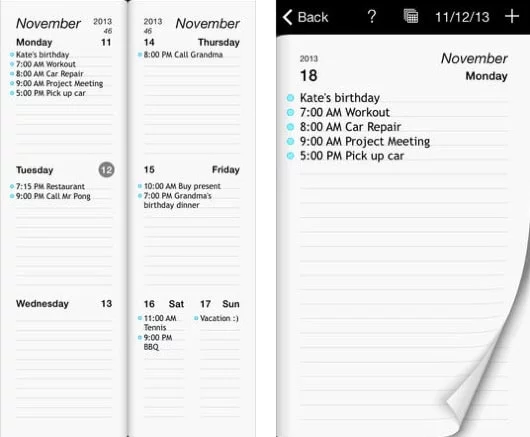 Week Agenda