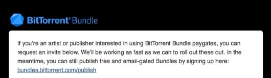 E anche BitTorrent si dà ai download a pagamento 1 BitTorrent bundle