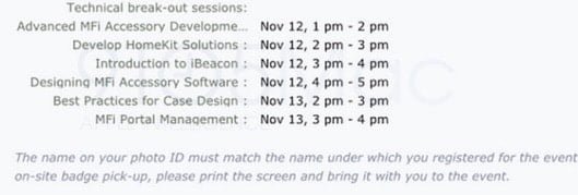 Apple terrà il MFi Summit in Cina dal 12 al 14 novembre 1 MFi Summit