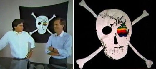 bandiera pirata Apple