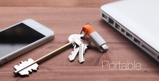 inCharge, il portachiavi che in realtà è un cavo Lightning 1 inCharge