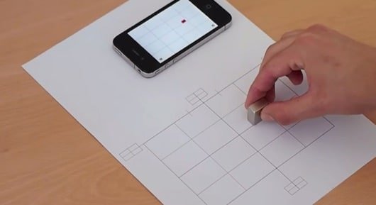 Un iPhone e un magnete comunicano a distanza senza connessioni 1 progetto magnete iPhone