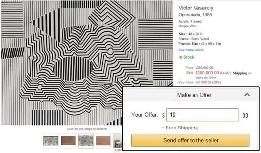 Anche Amazon si dà alle aste per alcuni prodotti 1 Amazon aste