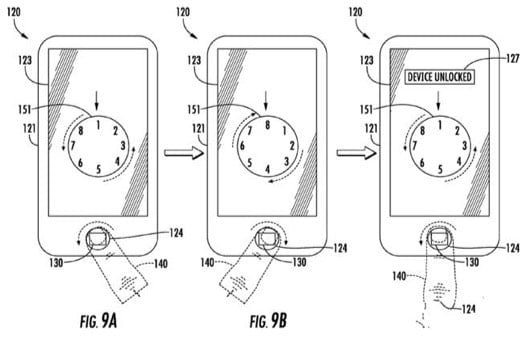 Touch ID brevetto codice