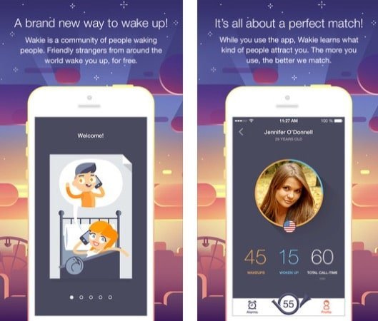 Wakie, l'app per farvi svegliare dagli sconosciuti 1 Wakie