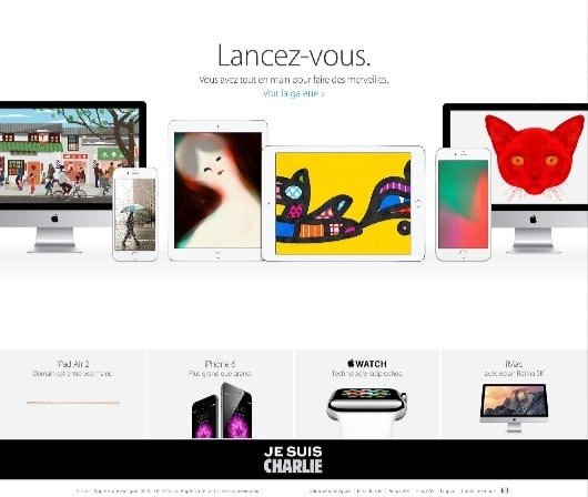 Apple Charlie Hebdo