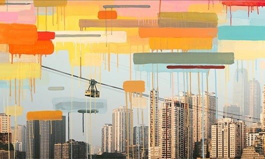 L'arte applicata anche all'Apple Store di Chongqing 1 Chongqing