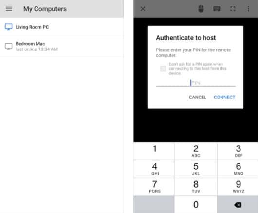Chrome Remote Desktop