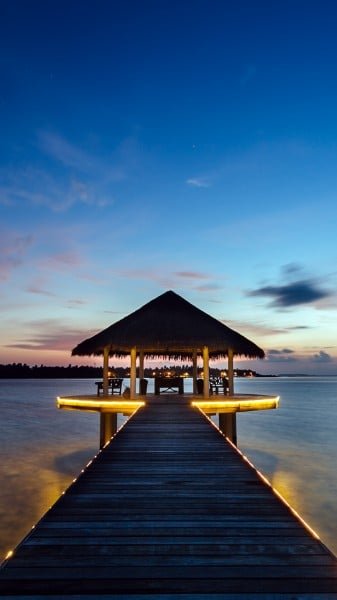 Kihaadhuffaru Sunset