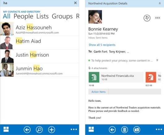 Outlook iOS