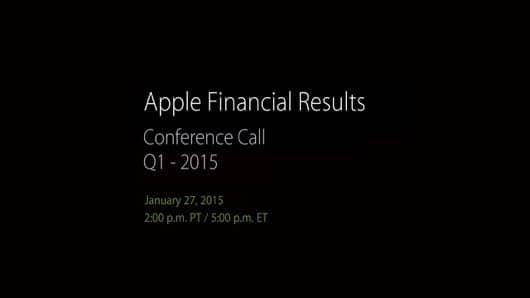 Q1 2015 Apple