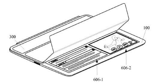 brevetto interazioni custodia iPad