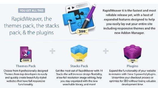 RapidWeaver 6 Mega Bundle