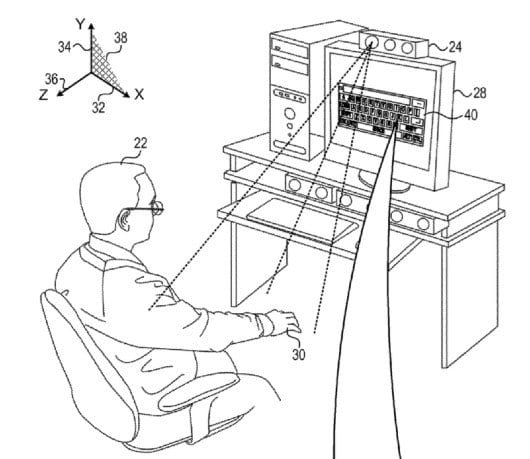 brevetto tastiera invisibile