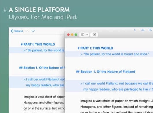 Ulysses iPad