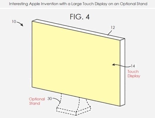 brevetto iMac touchscreen