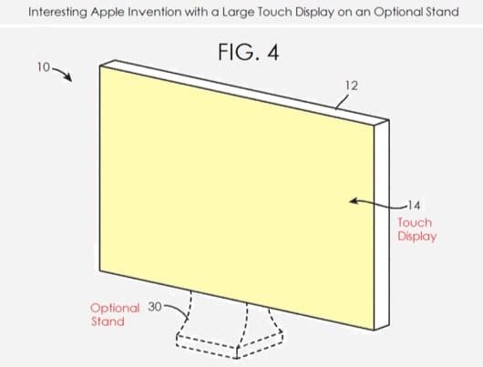 brevetto iMac touchscreen