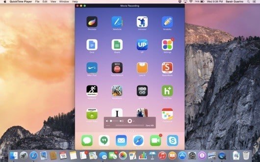 registrare iOS in Mac