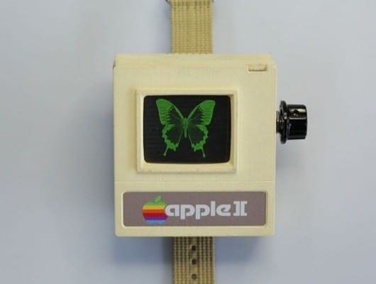 Come sarebbe stato l'Apple Watch del 1980 1 Apple II Watch
