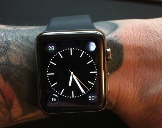 Apple Watch tatuaggi
