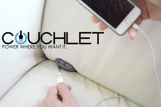 Couchlet, delle prese USB da aggiungere al divano 1 Couchlet