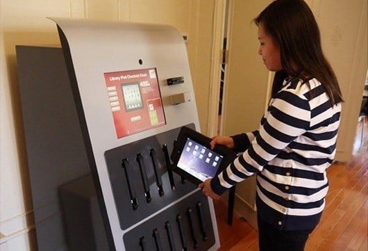 E alla Drexel University appare il distributore di iPad 1 Drexel University