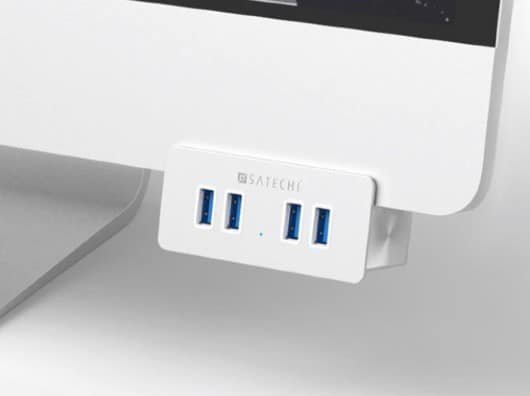 Satechi Clamp Hub, un hub USB da usare con l'iMac 1 Satechi Clamp Hub