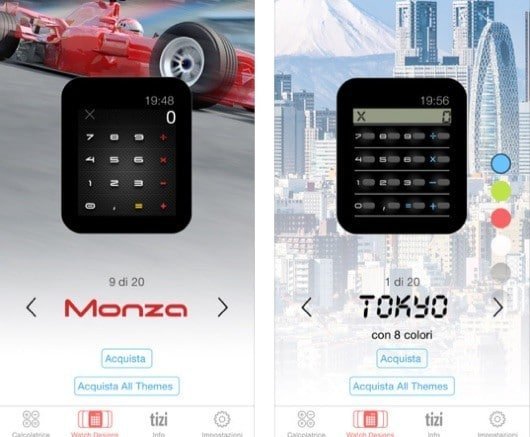 Tizi Calc, una calcolatrice per Apple Watch 1 Tizi Calc