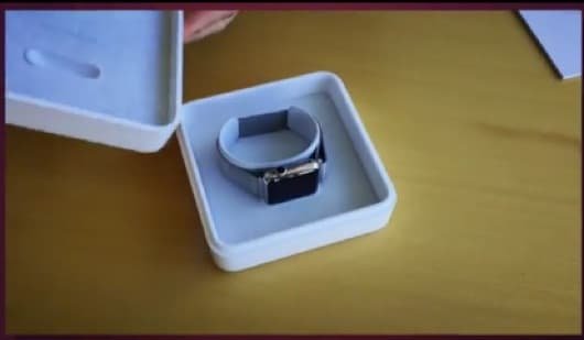 spacchettamento Apple Watch