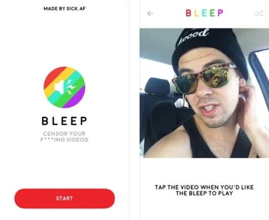 Bleep, l'app per censurare i video nell'iPhone 1 Bleep