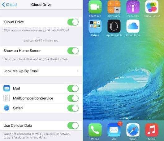app iCloud Drive