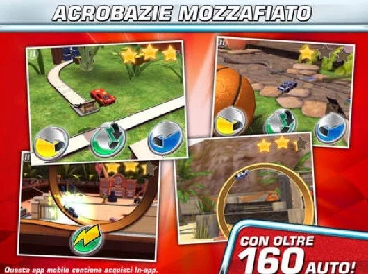 Cars Daredevil Garage, la pista di Cars in versione virtuale per iOS 1 Cars Daredevil Garage