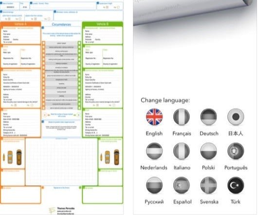 Cash Report, un'app per creare la constatazione amichevole dall'iPhone o iPad 1 Cash Report