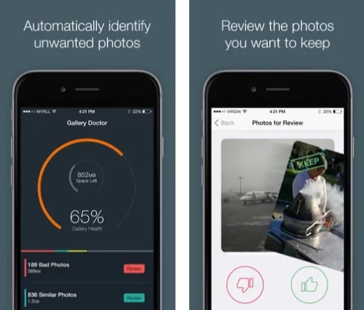 Gallery Doctor, l'app che ti aiuta a sbarazzarti delle brutte foto 1 Gallery Doctor