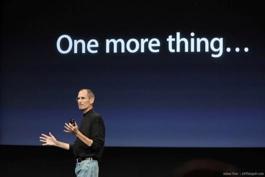 One More Thing
