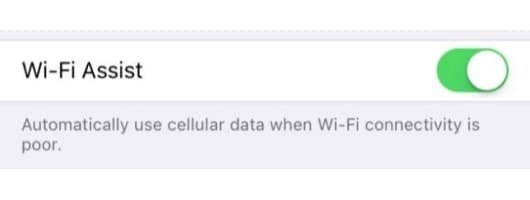 WiFi assistito