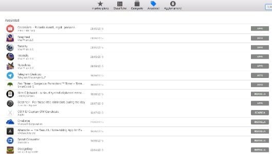 Acquisti Mac App Store